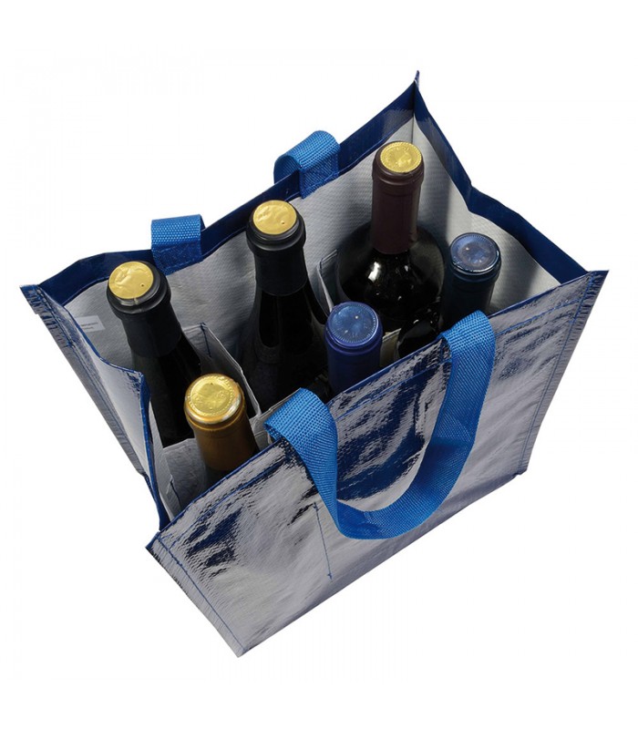 6 bouteilles sacs de transport porte-bouteilles de vin porteurs de